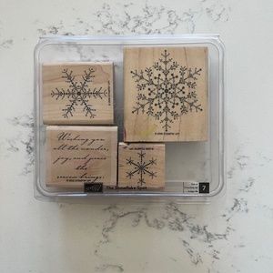Stampin' Up Snowflake Spot stamp set